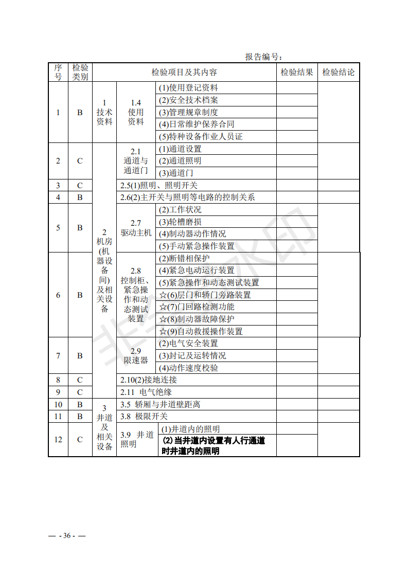 《電梯監(jiān)督檢驗和定期檢驗規(guī)則——曳引與強制驅(qū)動電梯》（TSG T7001—2009）第3號修改單（征求意見稿）