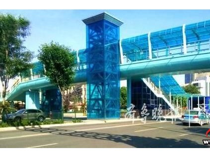 濟南這條路太貼心：天橋設(shè)垂直電梯，國家民政部點贊