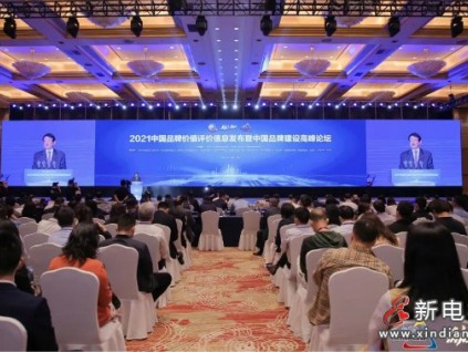 康力電梯居2021中國品牌價值評價-中國電梯行業(yè)第1位