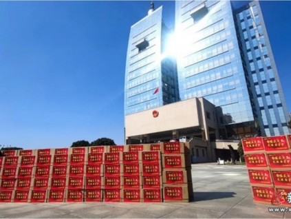 “春暖家萬戶，天使在守護” -- 康力電梯愛心捐贈助力吳江汾湖抗疫