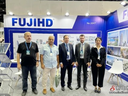 恒達富士電梯精彩亮相2024迪拜國際電梯展覽會，服務(wù)全球更多客戶！