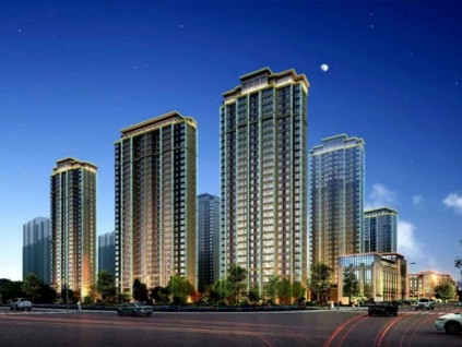 恒達富士電梯助力山東菏澤?和平上城打造高端精品居住空間