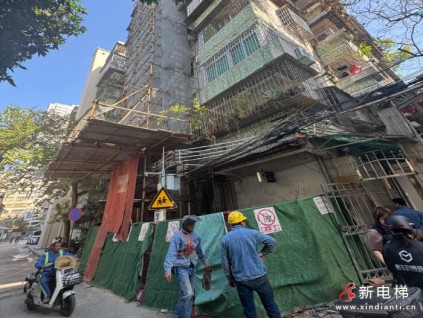 廣州96333聯(lián)動消防部門高效撲滅舊樓加裝電梯火情