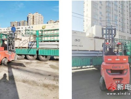 遠(yuǎn)大智能博林特電梯助力陜西國債電梯更新項目，濱湖花園新梯全部到貨