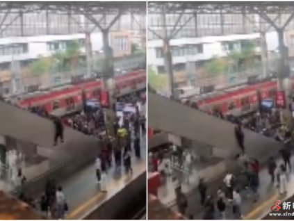 巴西圣保羅Brás車站扶梯事故，乘客踩踏13人受傷