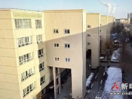 ?新疆博樂市某小區(qū)：新增的21部電梯 居民樂享“一鍵直達(dá)”