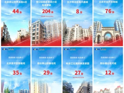 煥新梯·迎新年 | 康力電梯多地集中交付國(guó)債更新電梯